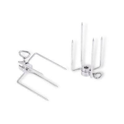 Spit Forks Set of 2 for Rotisserie